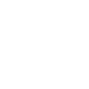 White spinal disc icon illustrating a herniated or bulging disc